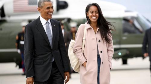 El viaje secreto de la hija menor de Barack Obama a Latinoamérica