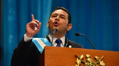 Discurso de investidura del presidente Jimmy Morales