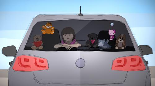 Carros polarizados: los pequeños muros del miedo