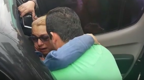 As&iacute; fue el reencuentro del menor secuestrado con sus padres