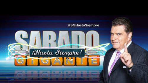 Con nostalgia, Don Francisco baja el tel&oacute;n de S&aacute;bado Gigante  