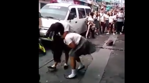 Dos alumnas protagonizan una pelea, esta vez en Escuintla 
