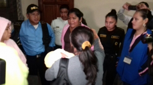 Rescatan a reci&eacute;n nacido que hab&iacute;a sido secuestrado en Mazatenango