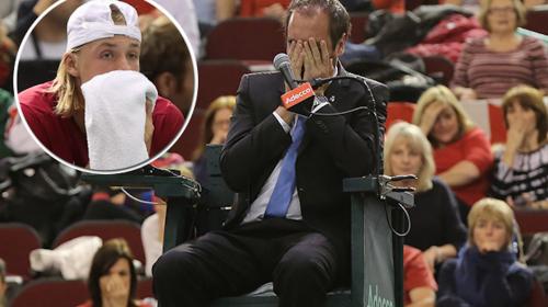 Descalifican a Canad&aacute; de la Copa Davis por pelotazo al juez de silla