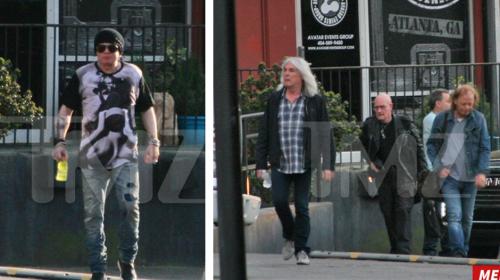 Axl Rose realiza su primer ensayo con AC/DC