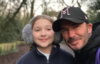 Polémica por beso de Beckham a su hija de 10 años en los labios 