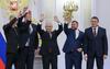 Putin firma la anexión de cuatro regiones de Ucrania
