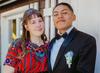 Guatemalteco y canadiense sellan su amor con emotiva boda