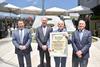 Bi reconoce a George Bickford por su compromiso con Guatemala