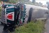 &iexcl;Bus volcado! Accidente deja varios heridos en la Interamericana
