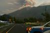 Volc&aacute;n de Fuego: realizan cierre preventivo en Ruta Nacional 14