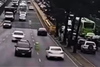 &iexcl;Precauci&oacute;n! Realizan pruebas de carril reversible en perif&eacute;rico