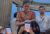 F&aacute;tima Bosch, Miss Universe, es captada en Quetzaltenango 