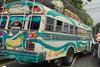Ataque a bus en San Lucas ocasiona tr&aacute;nsito en la Interamericana
