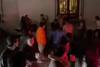 Ri&ntilde;a en Antigua Guatemala queda grabada (video)