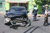 &iexcl;Alerta! Choque m&uacute;ltiple complica el paso en zona 11