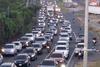 Tr&aacute;nsito pesado se registra este viernes rumbo a la ciudad