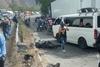 As&iacute; qued&oacute; el lugar tras accidente que dej&oacute; cuatro heridos (video)