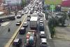 Tr&aacute;fico intenso en zona 6 esta tarde de s&aacute;bado