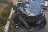 Veh&iacute;culo queda destruido tras accidente en la Roosevelt