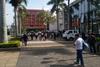 Veteranos Militares realizan manifestaci&oacute;n en el Centro Hist&oacute;rico