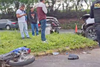 Carretera a El Salvador: carros destruidos en m&uacute;ltiple accidente