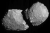 Jap&oacute;n difunde imagen de asteroide con forma de mu&ntilde;eco de nieve