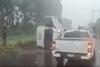 Reportan fuertes lluvias y un accidente de tr&aacute;nsito en Escuintla