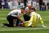 B&eacute;lgica pierde a Courtois entre l&aacute;grimas en los cuartos de final 