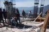 &iexcl;En las alturas! Trabajadores viven fuerte sismo este viernes