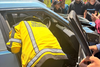 Interamericana: Accidente de tr&aacute;nsito deja dos personas heridas