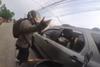 Conductores protagonizan pelea en zona 9 (video)