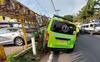 As&iacute; termin&oacute; la ambulancia tras chocar en Mixco (im&aacute;genes)