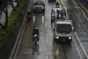 Cuidado en la carretera si conduces bajo la lluvia