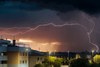Se prev&eacute; lluvia con tormentas el&eacute;ctricas para este fin de semana