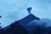 Alertan por actividad del volc&aacute;n de Fuego y tormenta "Cristina"