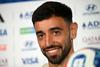 "Tenemos un equipo muy s&oacute;lido", dice Bruno Fernandes