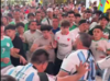 Pelea entre seguidores de Argentina y Argelia en Times Square