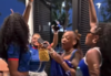 Euforia de aficionados de Cabo Verde tras empatar con Uruguay