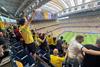 Estuvimos con la torcida brasile&ntilde;a en el estadio de Houston