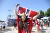Pura fiesta de los noruegos que sellaron su pase a octavos