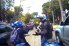 &iexcl;A golpes! Motoristas protagonizan pelea en medio de carriles 
