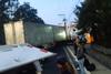 Colisi&oacute;n deja un fallecido en Aguilar Batres y obstruye carriles 