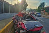 Surge video del accidente donde veh&iacute;culo qued&oacute; destrozado