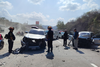 Accidente en ruta al Atl&aacute;ntico deja tres heridos en km 45