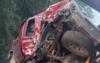 As&iacute; qued&oacute; el auto tras mortal accidente en la Interamericana