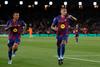 Raphinha se luce en la despedida de "Lewy" en el Camp Nou
