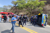 Fuerte accidente deja un fallecido y cinco heridos 