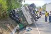 Accidente afecta el tr&aacute;nsito en ruta al Pac&iacute;fico