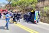 Video del accidente entre patrulla y veh&iacute;culo que dej&oacute; un muerto